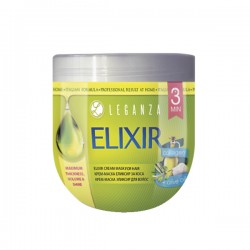 Маска за коса за плътност и обем с колаген Leganza Elixir 1000ml - Rosa Impex